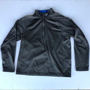 Champion Gray Athletic Sweater Medium